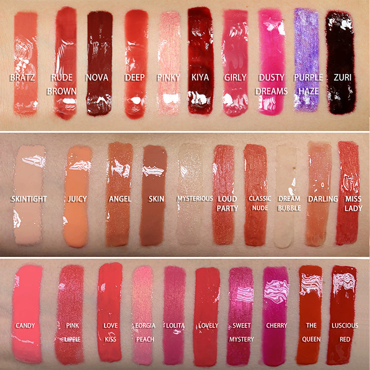 Neutral Lip Gloss Lipstick Matte Lip Gloss Velvet Lip