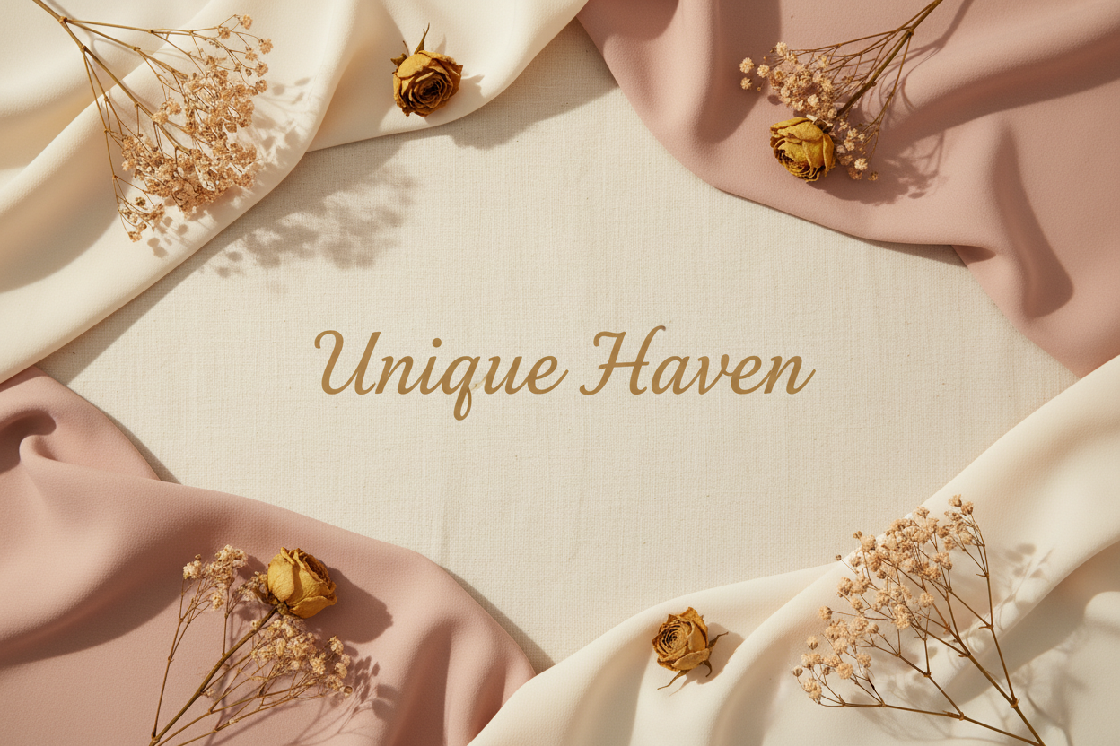 Unique Haven Natural Aesthetic Banner